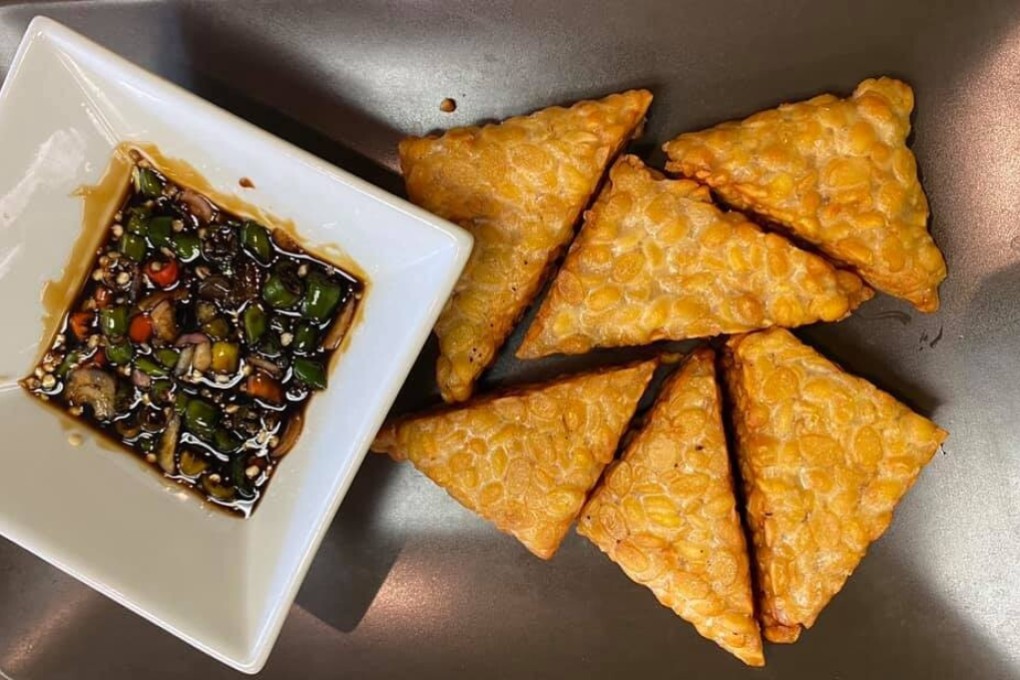 Fried tempeh at the Mayasari Indonesian Grill. Photo: Handout