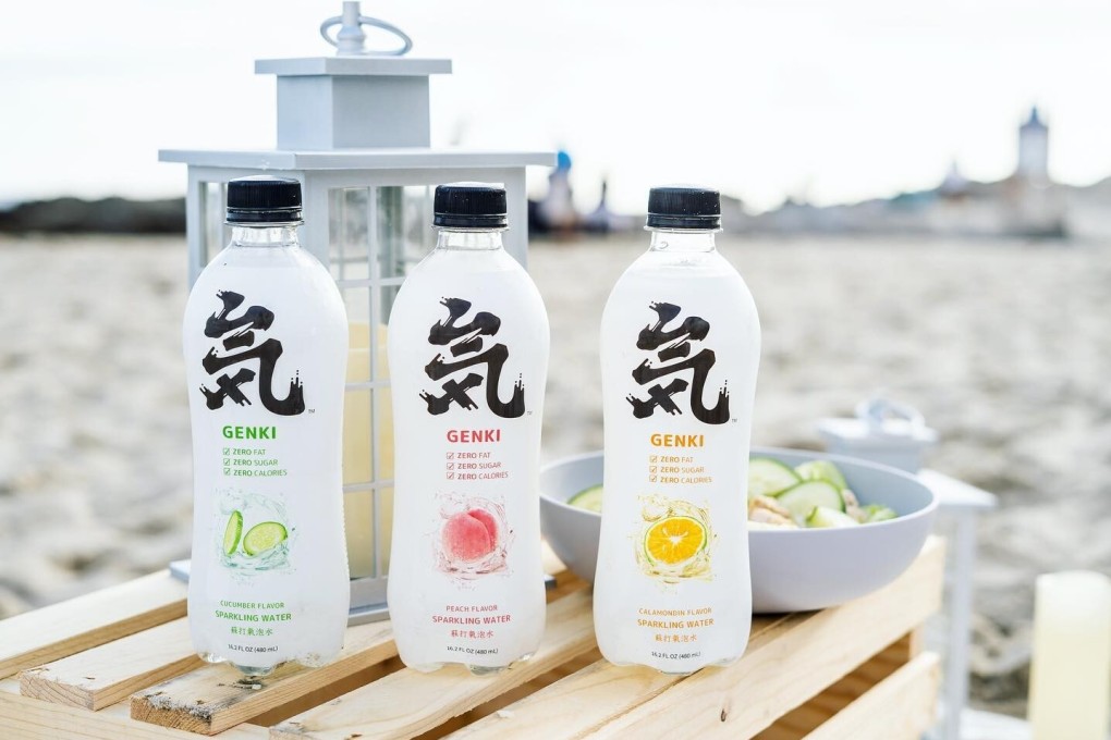 Genki Forest’s sparkling water is among its popular line-up of healthy beverages. Photo: Facebook