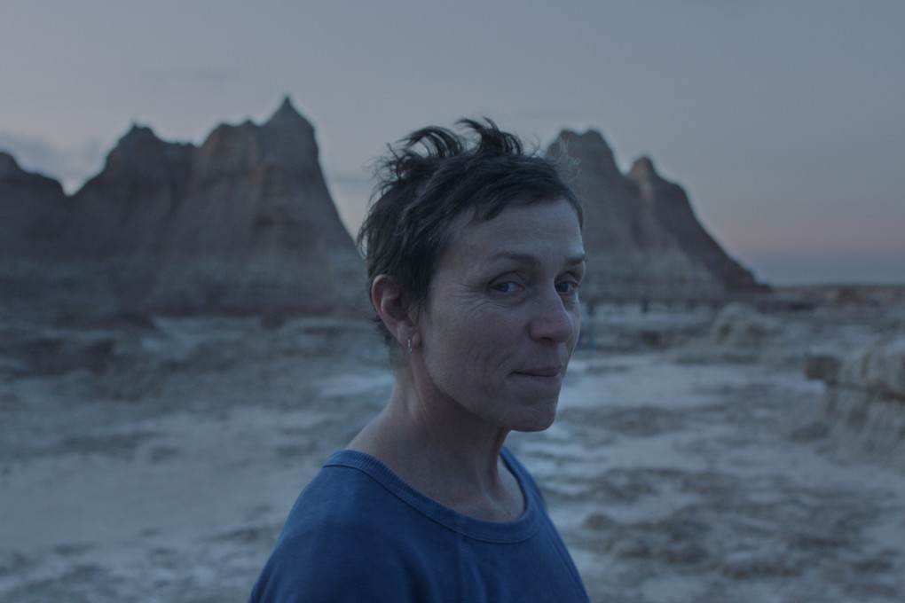Frances McDormand in a still from Nomadland, one of the picks on our list of the 10 best films of this year’s Venice film festival.