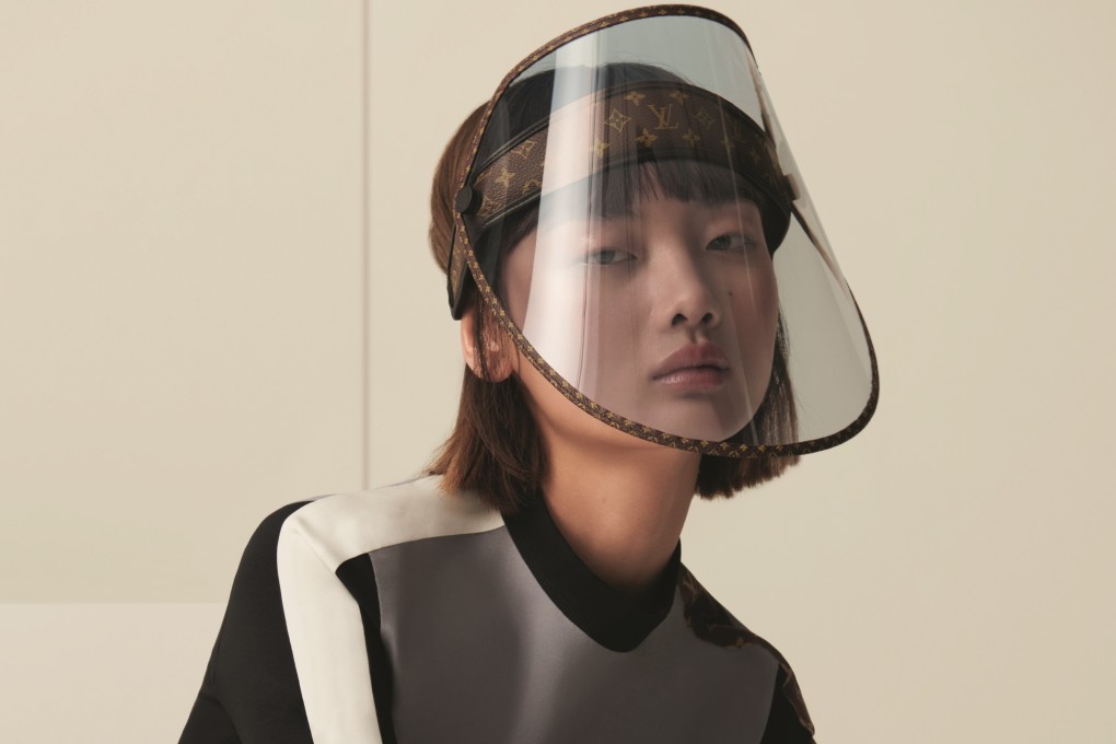 Louis Vuitton has unveiled a full face shield as part of its 2021 Cruise Collection.