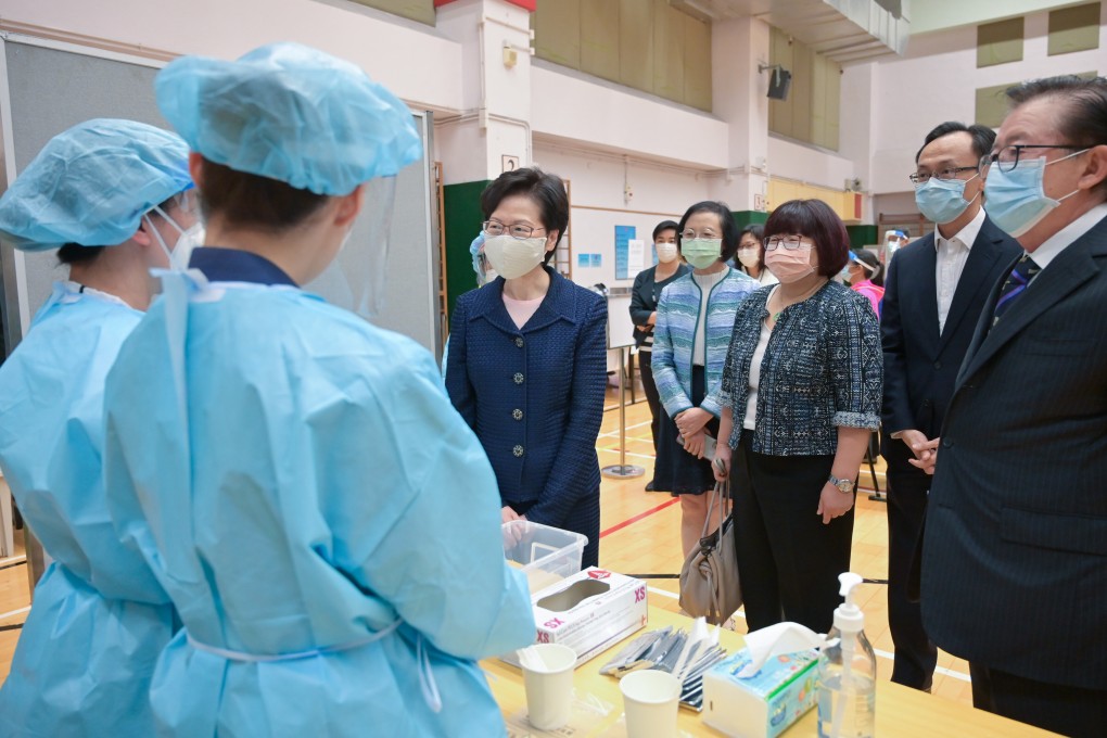 The Hong Kong government has declared the Universal Community Testing programme, with about 1.8 million people – or more than 20 per cent of the population – having participated. Photo: Handout via Xinhua