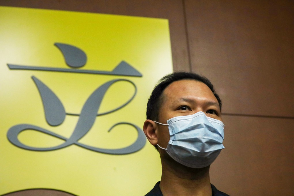 Lawmaker Dennis Kwok was the subject of a private prosecution over his tenure leading a Legco committee. Photo: Nora Tam