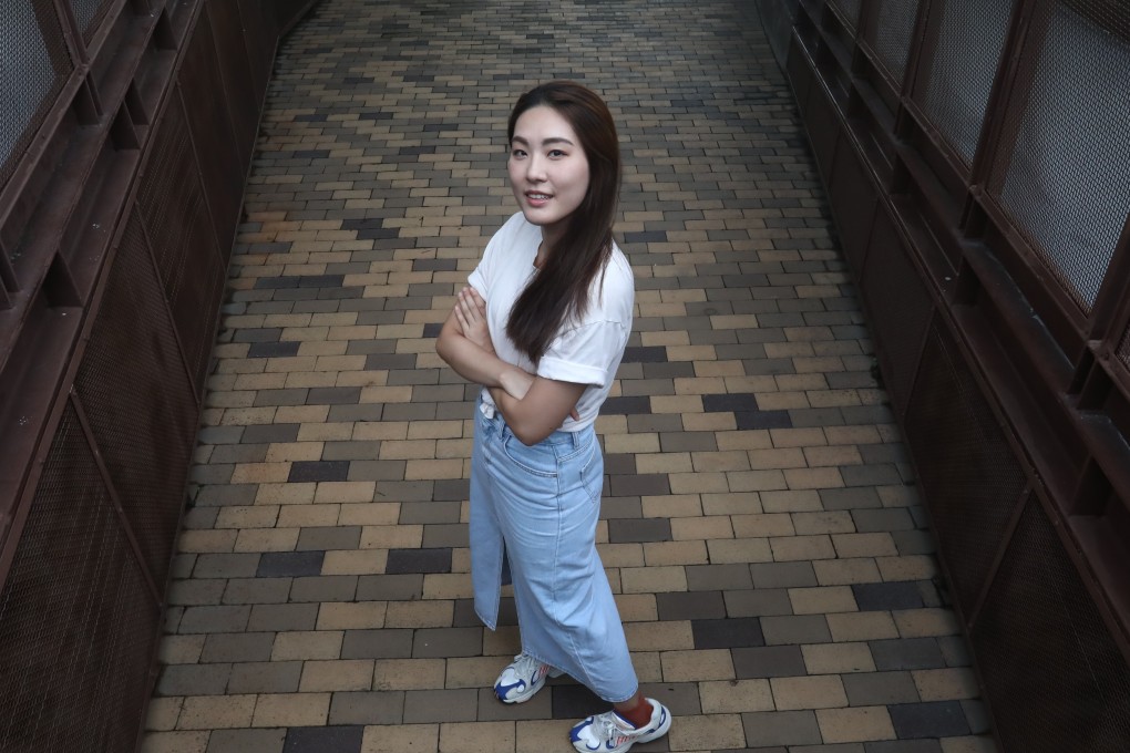 Artist Jennifer Chow poses for a photograph in Hong Kong. Photo: Jonathan Wong