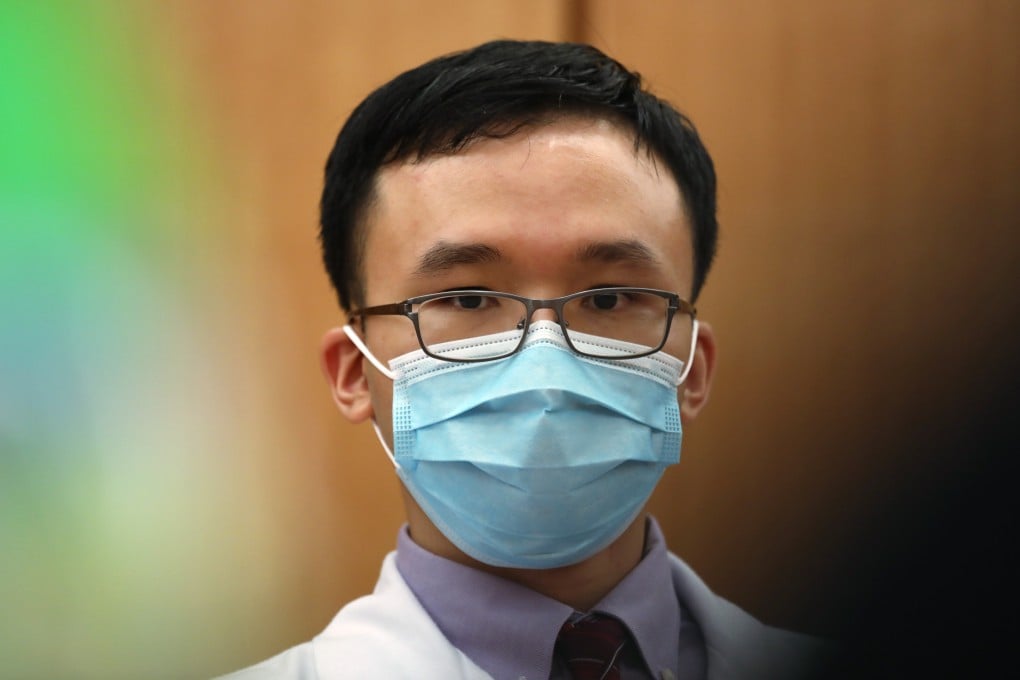 Dr Anthony Tam says a sense of duty compelled him to join the front lines in the fight against the coronavirus. Photo: Jonathan Wong