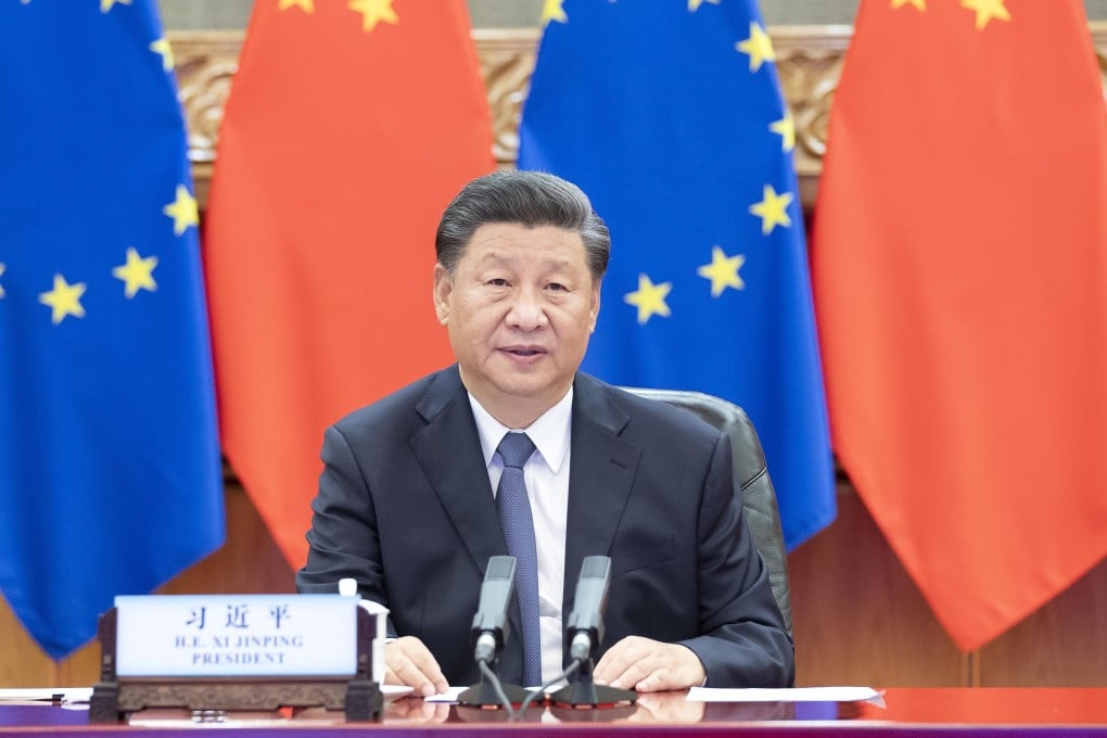 Chinese President Xi Jinping agreed to expedite talks aimed at concluding an investment treaty this year during a virtual summit with European Union leaders. Photo: Xinhua