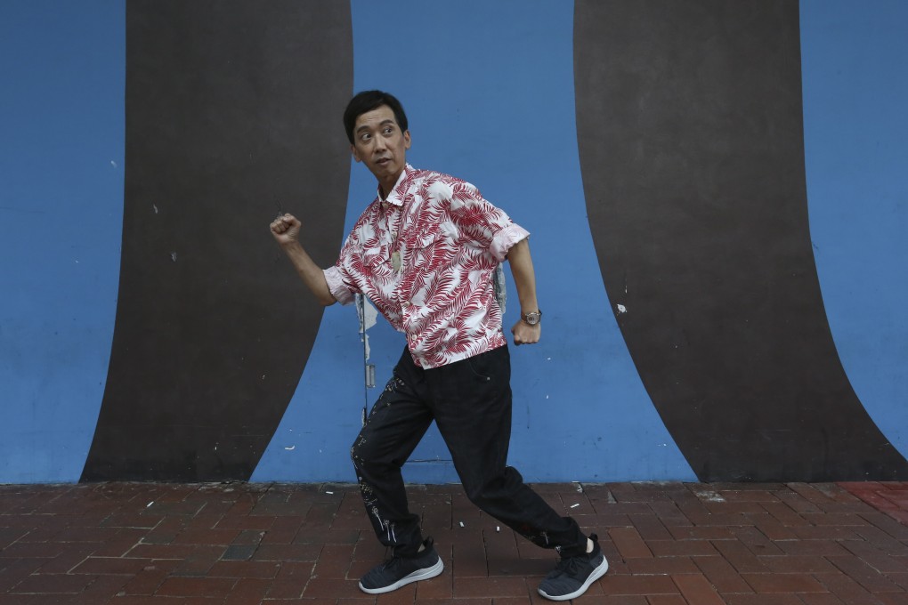 Hong Kong comedian, actor and cancer survivor Cheung Tat-ming in Causeway Bay in May. Photo: Jonathan Wong