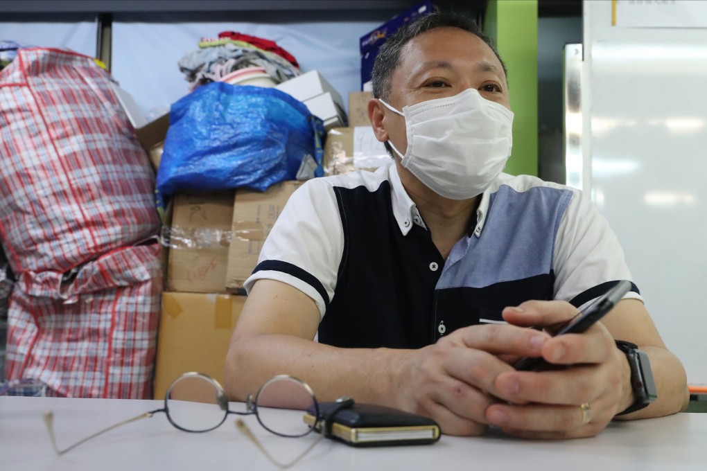 Benny Tai Yiu-ting attends a press conference at the Shanghai Centre in Mong Kok on July 13. Tai’s dismissal from his tenured position at the University of Hong Kong has heightened fears that Hong Kong’s academic environment under the new national security law will become more restrictive with ill-defined “red lines”, much as it is in Singapore. Photo: Edmond So