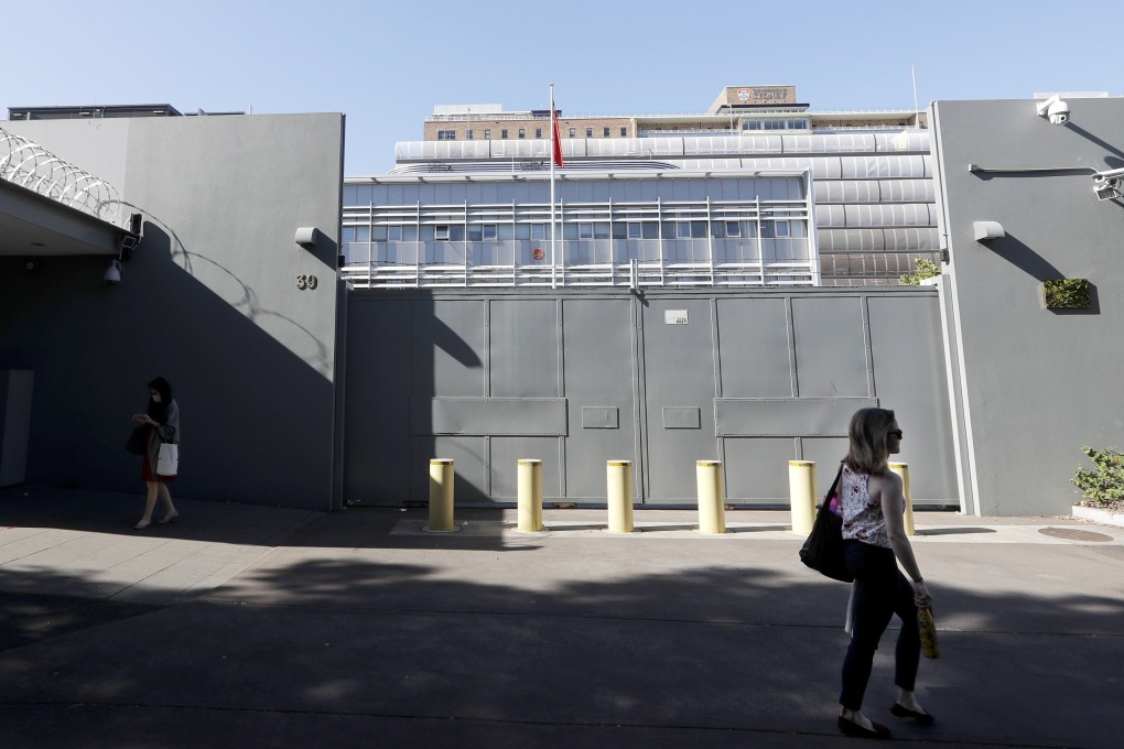 The Chinese consulate in Sydney responded angrily to a report one of its officials had been named in a federal investigation. Photo: AP
