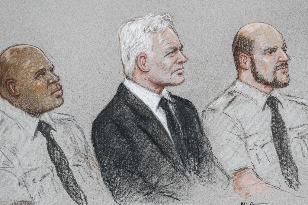 A courtroom sketch of WikiLeaks founder Julian Assange during a hearing to decide whether he should be extradited to the United States, in London. Photo: Reuters