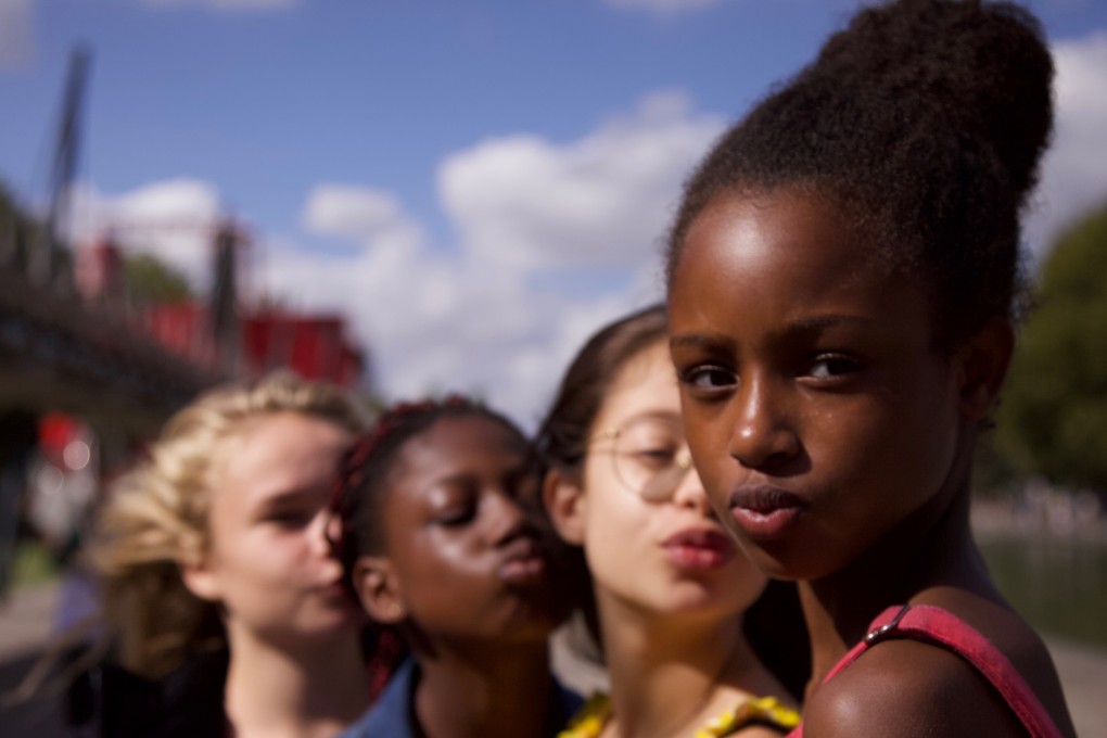 The cast of the coming-of-age film ‘Cuties’. Photo: Netflix
