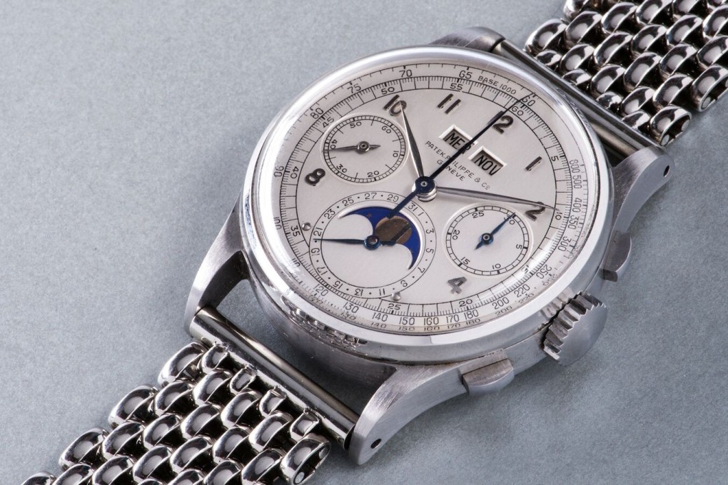 A rare Patek Philippe Ref. 1518 watch, a model of which the auction house Phillips sold for US$3.6 million in June.
