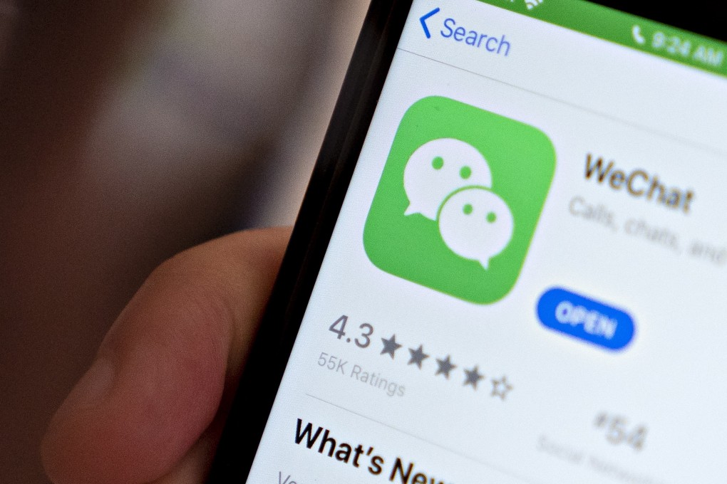 According to the WeChat users group, a ban would sunder the primary and often exclusive channel many US residents use to communicate with family and friends in both China and the US. Photo: Bloomberg