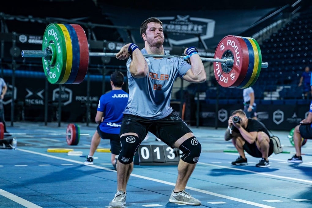 The CrossFit athletes will have 20 minutes to post their one-rep max on a front squat as one of this weekend’s workouts. Photo: Dubai CrossFit Championship