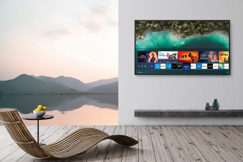 With The Terrace, Samsung promises a bright outdoor TV that can handle direct sunlight and other weather conditions. It was one of several advances in entertainment technology and health gear unveiled at the IFA 2020 technology fair in Berlin, Germany, this month. Photo: DPA