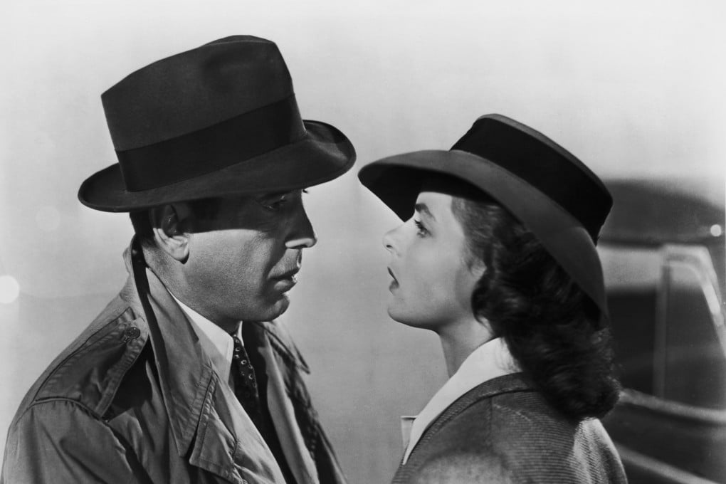 Humphrey Bogart and Ingrid Bergman wear hats in Casablanca. Photo: Getty Images
