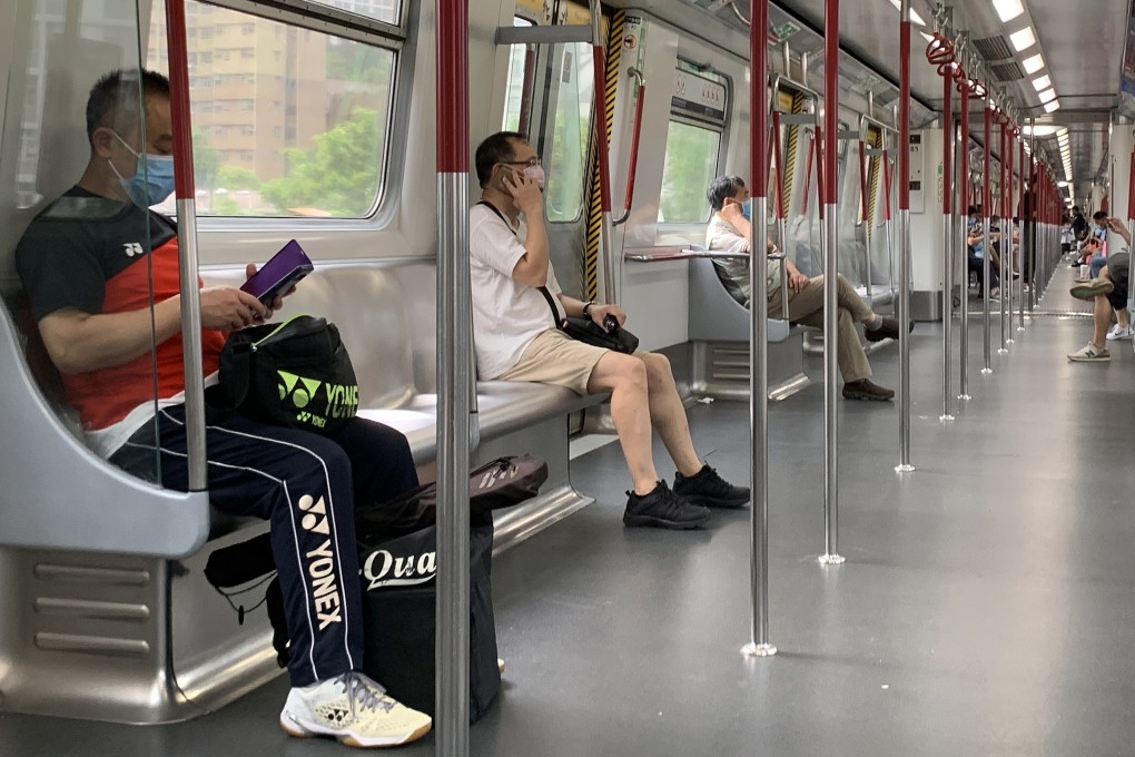 Passenger numbers on the MTR network are down across the board. Photo: Nora Tam