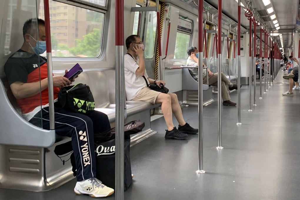Passenger numbers on the MTR network are down across the board. Photo: Nora Tam