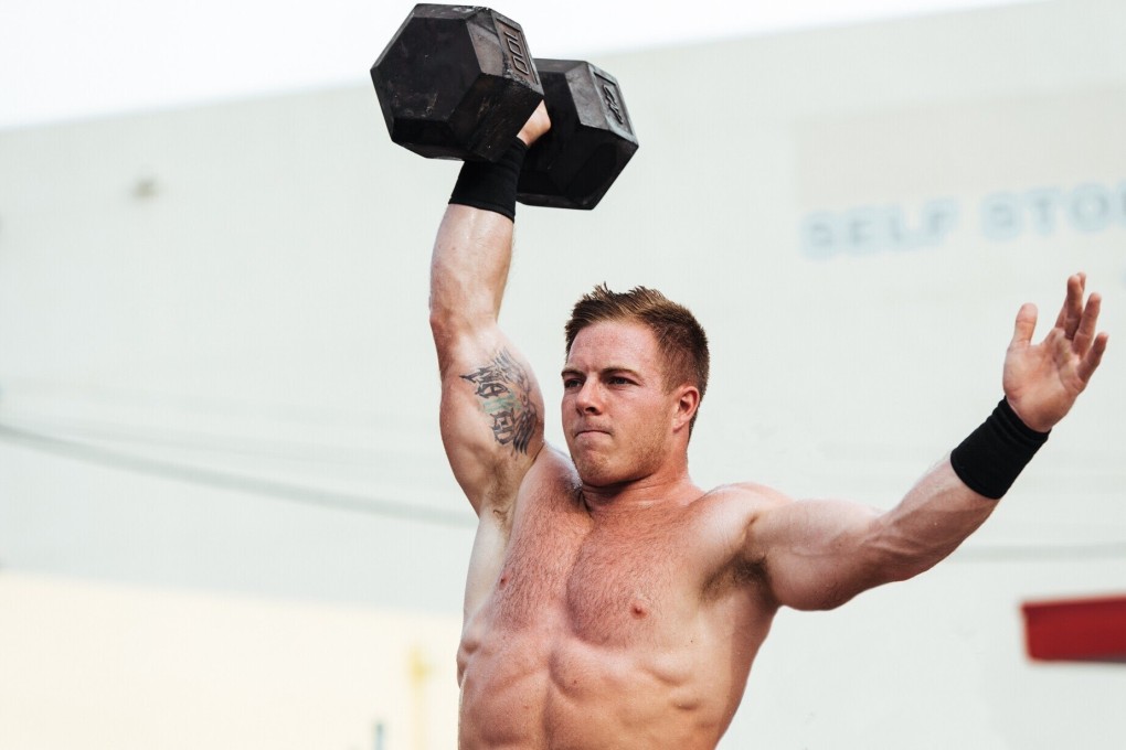 Noah Ohlsen is in second place after four events at the 2020 CrossFit Games. Photo: Handout