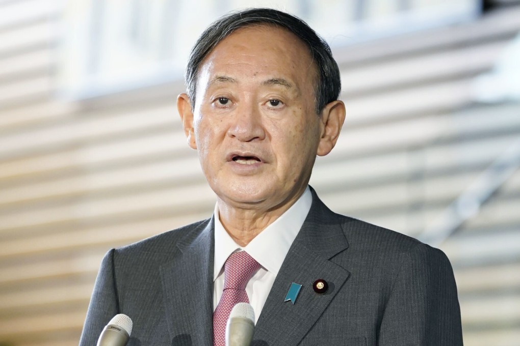 Japan’s new Prime Minister Yoshihide Suga. Photo: Kyodo