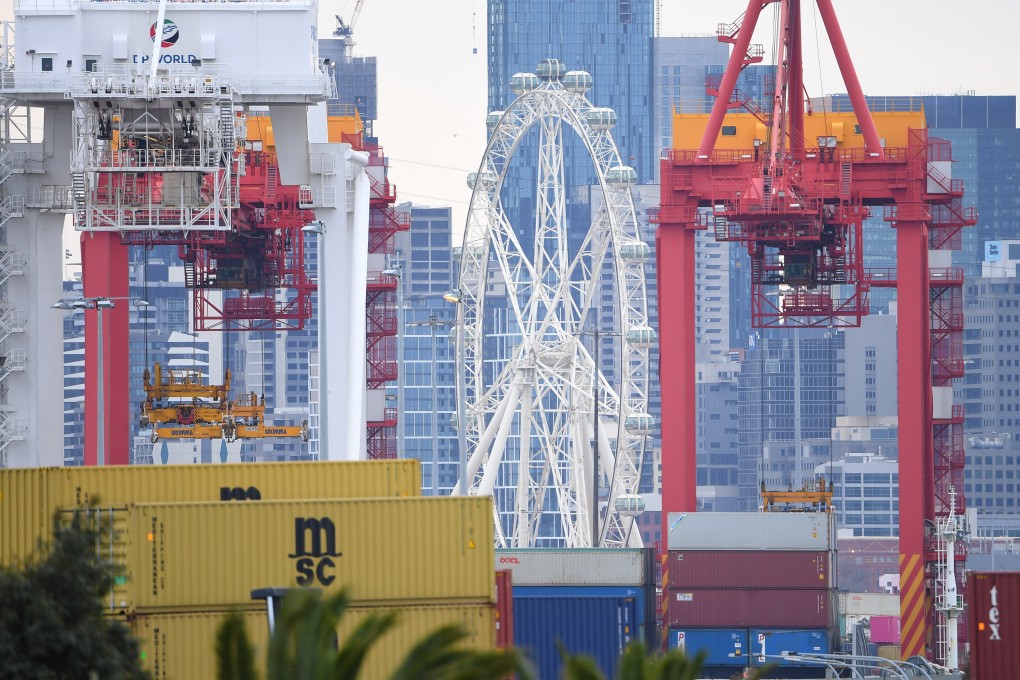 Two-way trade between China and Australia is worth around A$240 billion (US$175 billion), in the latest figures between July 2019 to June 2020, according to the Australian Bureau of Statistics. Photo: EPA-EFE