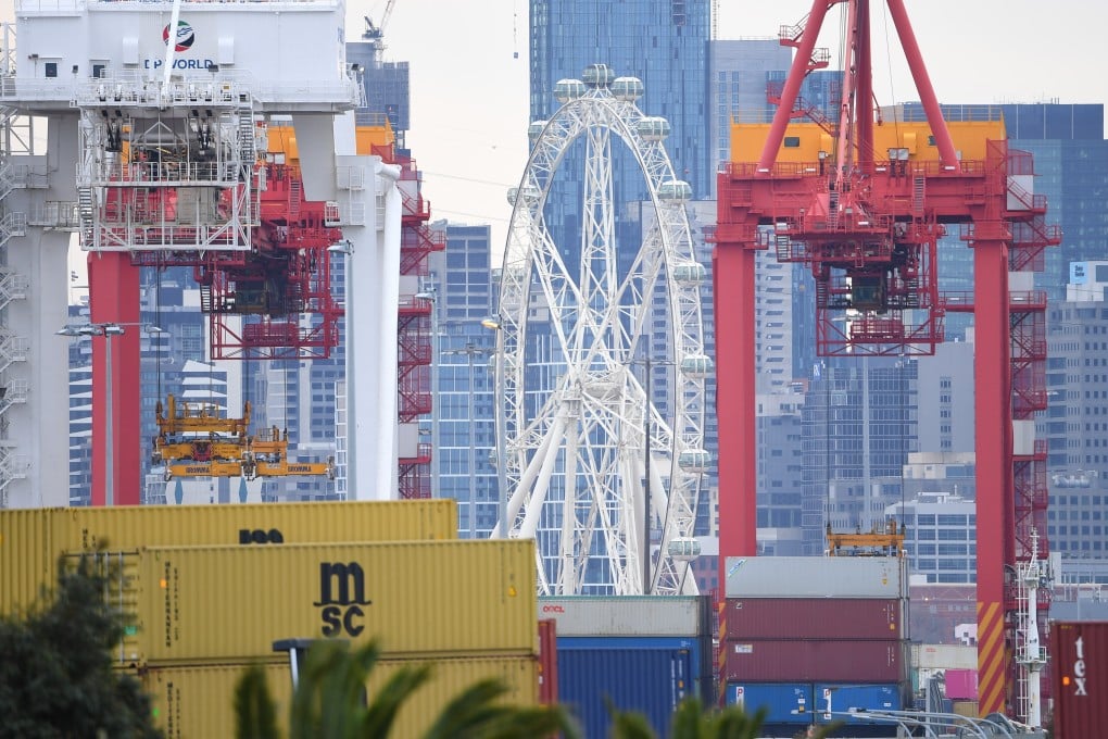 Two-way trade between China and Australia is worth around A$240 billion (US$175 billion), in the latest figures between July 2019 to June 2020, according to the Australian Bureau of Statistics. Photo: EPA-EFE