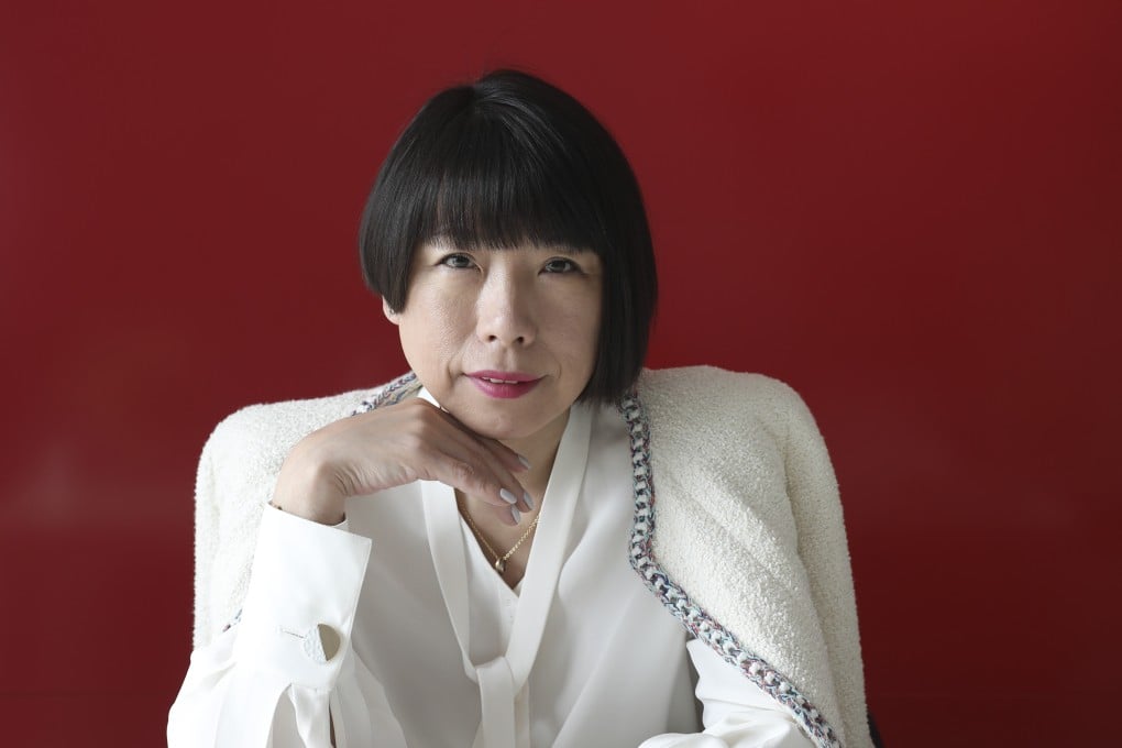 Angelica Cheung in Vogue China’s Beijing office. Photo: Simon Song