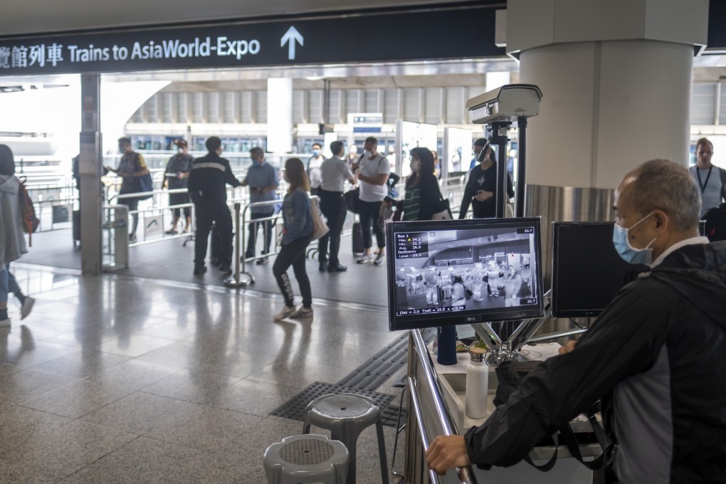 It has been suggested that the growing number of imported cases shows that the surveillance system at Hong Kong International Airport is working well. Photo: Bloomberg
