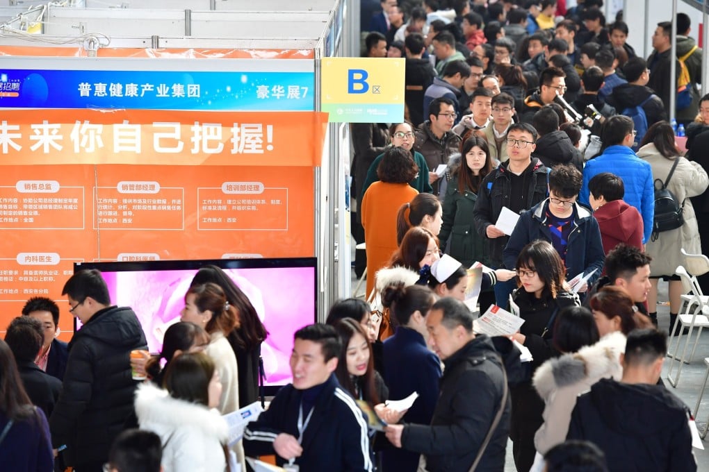 Returning students must also contend with around 8.74 million new graduates from domestic institutions, the largest number ever.