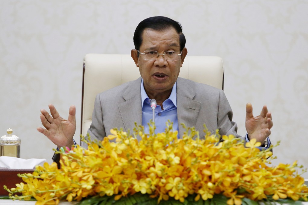 Cambodian Prime Minister Hun Sen said Western states used human rights issues as a pretext for interfering in the internal affairs of other countries. Photo: EPA-EFE