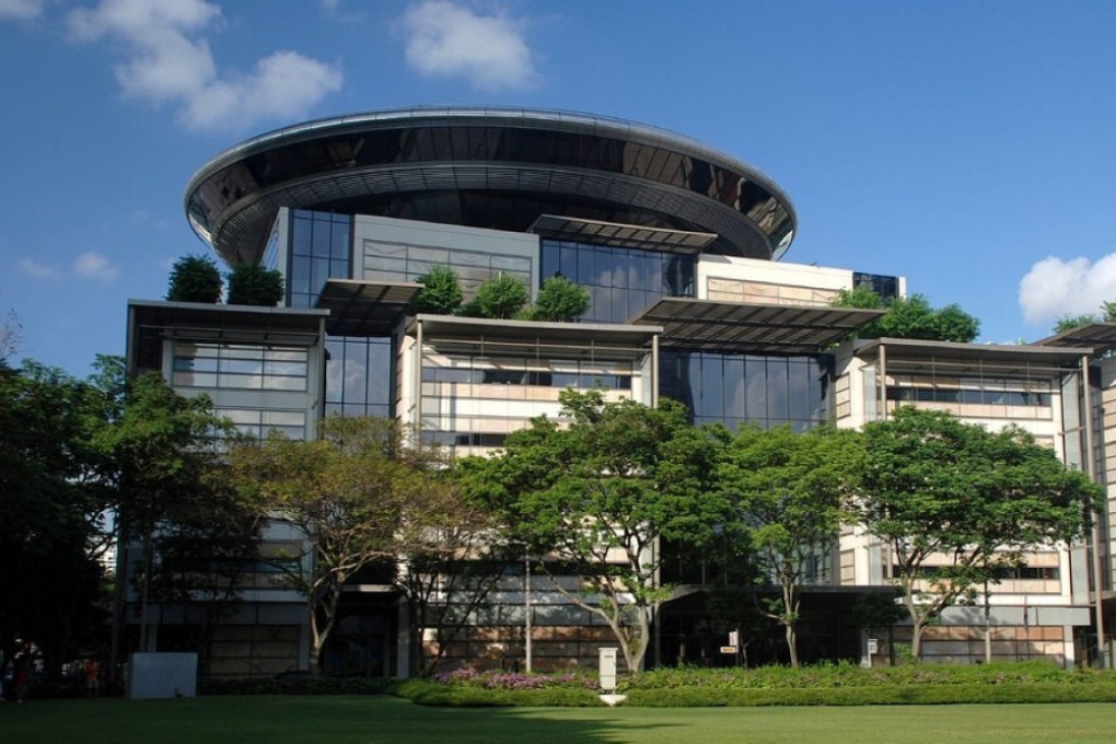 Singapore’s Supreme Court building. The case of an Indonesian domestic worker convicted of a lesser murder charge will resume in October to hear new arguments after she chose to qualify her plea of guilt. Photo: Handout
