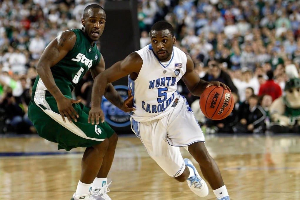 Ty Lawson in action for the North Carolina Tar Heels in 2009. Photo: AFP