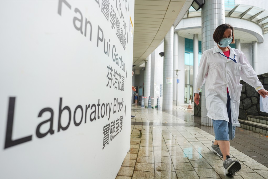 Covid-19 samples taken from surfaces at a University of Hong Kong laboratory were not found to be highly transmissible. Photo: Sam Tsang