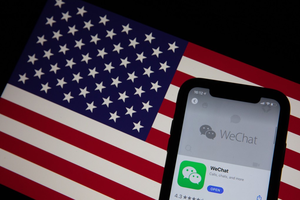 WeChat, the popular multipurpose app from Tencent Holdings, has about 19 million regular users in the United States. Photo: EPA-EFE