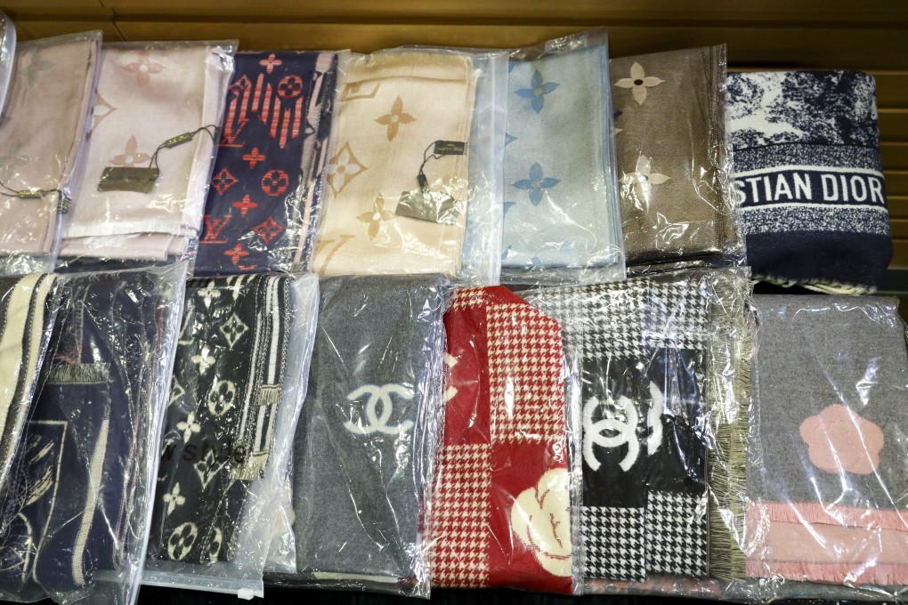 Hong Kong customs has made its first-ever arrests for selling counterfeit goods via a live webcast on social media. Photo: Nora Tam