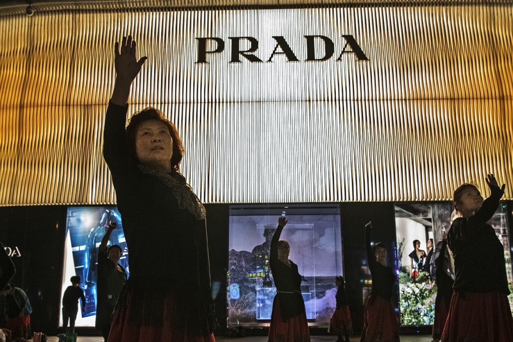 The exterior of Pravda luxury store in a shopping district in Beijing, China. Chinese demand for luxury goods is projected to grow as much as 30 peer cent this year. Photo: Getty Images