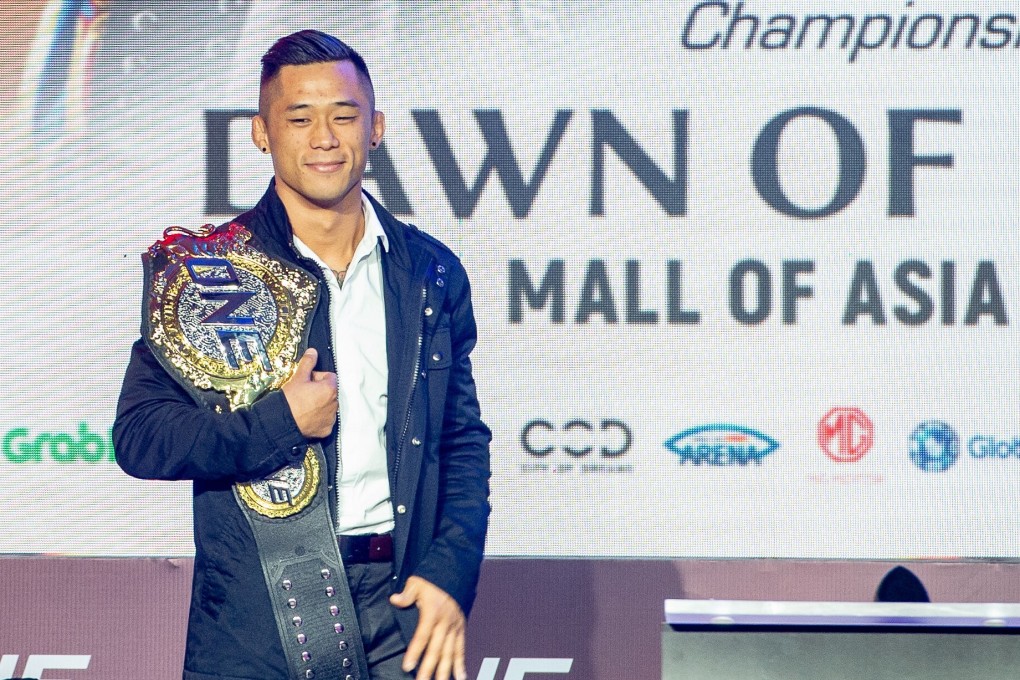 ONE featherweight champ Martin Nguyen at the Dawn of Heroes press conference in Manila. Photos: ONE Championship