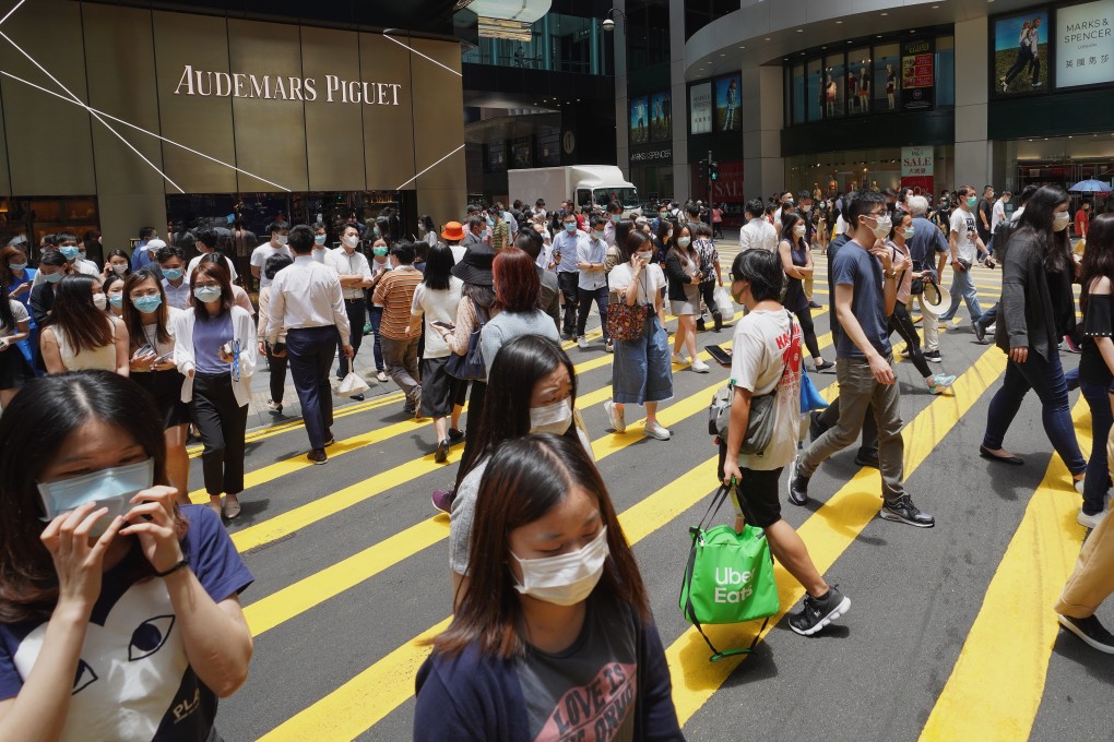 Hong Kong’s economy has been battered by the coronavirus pandemic. Photo: Winson Wong
