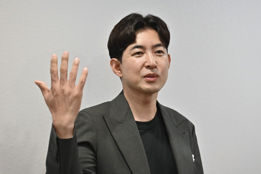 Park Chang-jin, a former cabin crew member of Korean Air and now a member of South Korea’s left-wing Justice party. Photo: AFP
