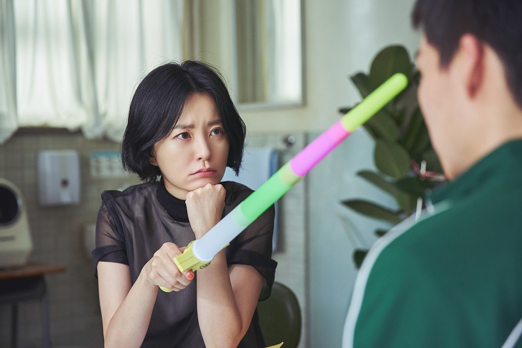 Jung Yu-mi in a still from The School Nurse Files, a series directed by South Korean filmmaker Lee Kyoung-mi. Photo: Netflix