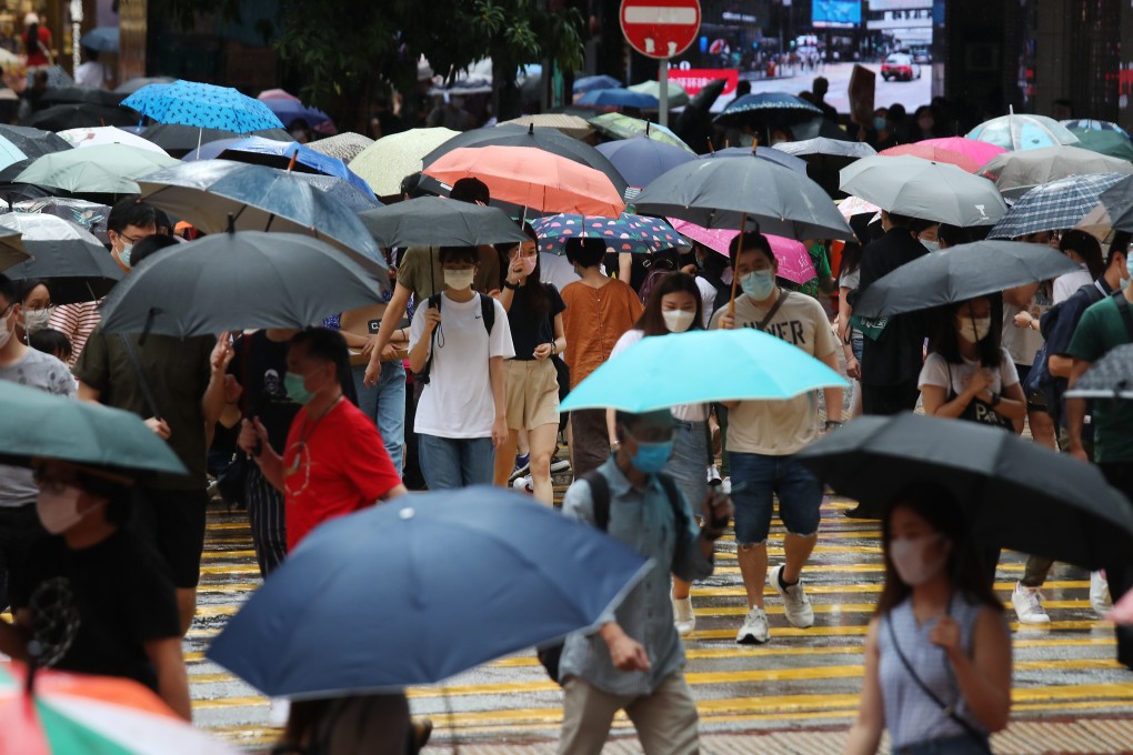 Pedestrians in Hong Kong’s Causeway Bay. Photo: Xiaomei Chen