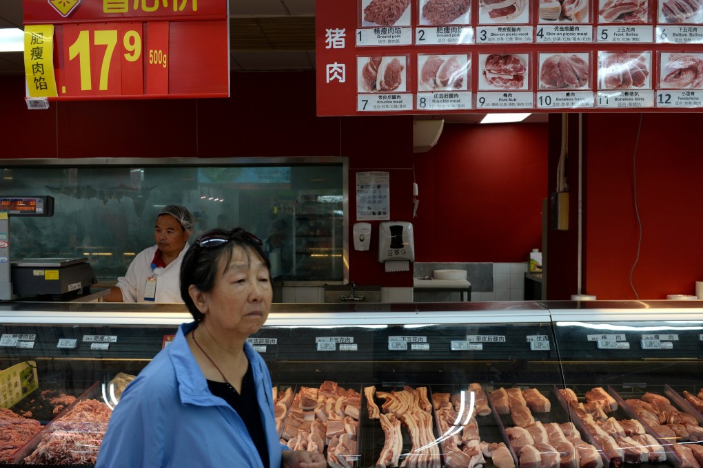 China, which produces about half the world’s pork, has boosted imports by 134 per cent in the first eight months of 2020 to partly offset its shortfall. Photo: Reuters