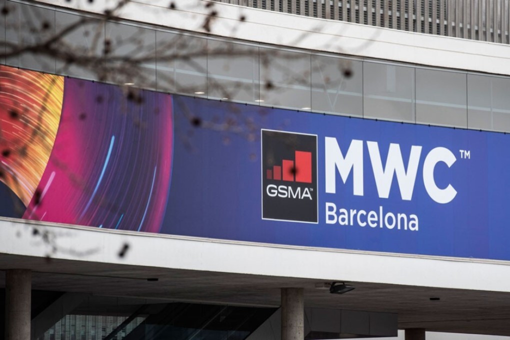 Outside the pavilion of the cancelled Mobile World Congress event in 2020. Photo: Europa Press/Getty