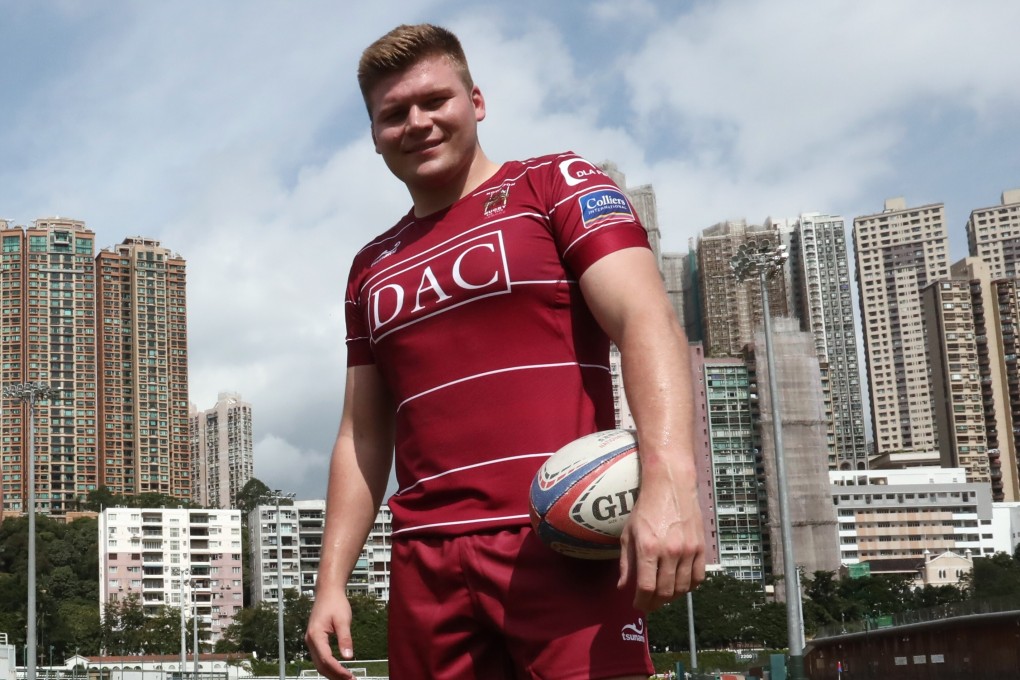 Scottish rugby player Euan McLaren will play for Kowloon RFC in this season’s Premiership. Photo: Jonathan Wong