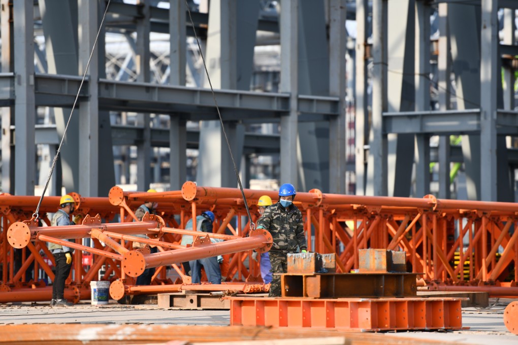 The proceeds from special purpose bonds are mainly used to fund infrastructure and housing projects. Photo: Xinhua