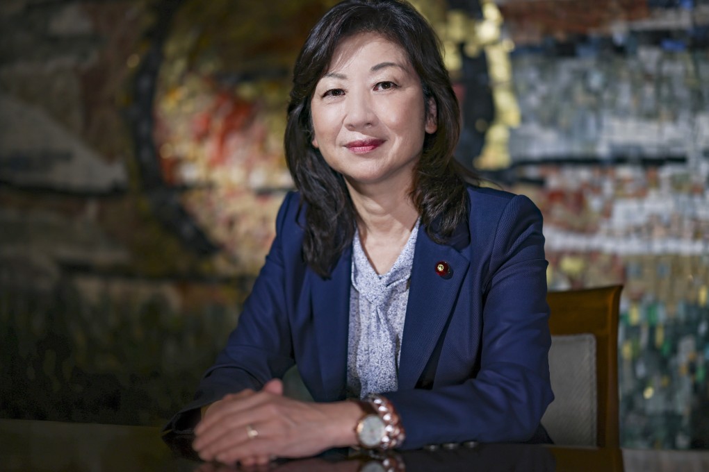 Seiko Noda, executive acting secretary general of the Liberal Democratic Party, is one of only three women in top positions under Japan's new Prime Minister Yoshihide Suga. Photo: Bloomberg