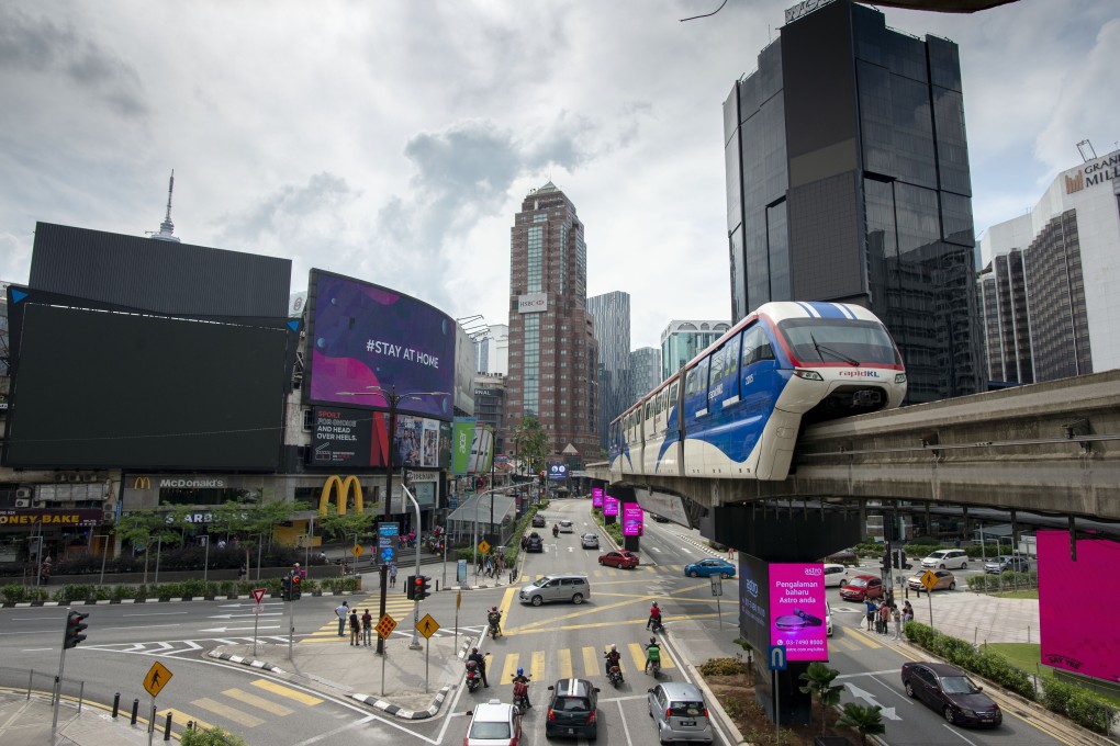 A view of Kuala Lumpur city centre. A tough nationwide Covid-19 lockdown this year has contributed to slower home sales while foreign investors look elsewhere. Photo: Xinhua
