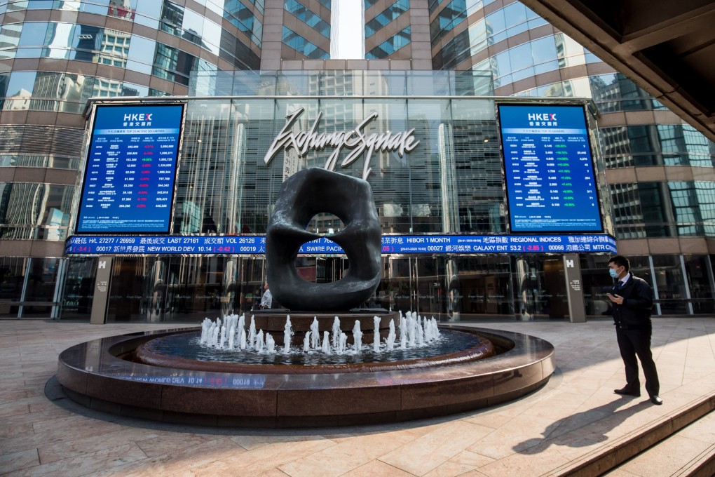 China Evergrande said on Friday it had received approval from the Hong Kong exchange to spin off its property management business. Pictured is the Exchange Square complex in Hong Kong. Photo: Bloomberg
