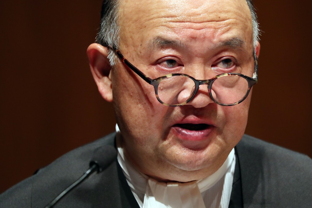 The judiciary is not above criticism but it must be solidly based, Chief Justice Geoffrey Ma says. Photo: Robert Ng