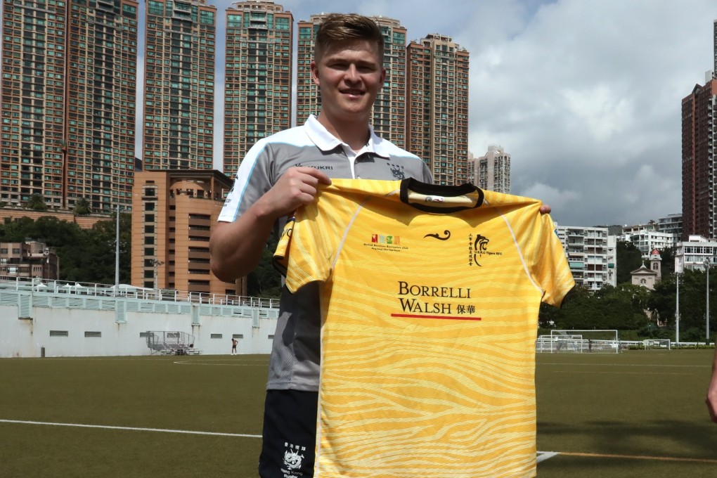 Hong Kong rugby player Josh Henderson will play for Tigers in the Hong Kong Premiership 2020/21 season. Photo: Jonathan Wong