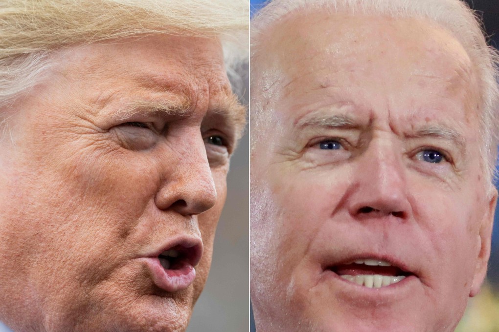 US President Donald Trump and Democratic presidential hopeful Joe Biden. Photo: AFP